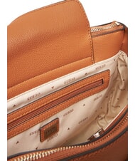 GUESS CALEBRA Sac &agrave; bandouli&egrave;re COGNAC - Sacs pour Femme - 5