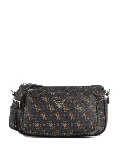 NOELLE 2 Sac bandoulière 2 en 1 avec logo 4G marron - Sacs pour Femme