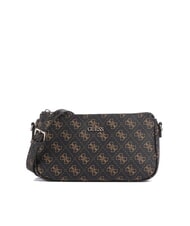 GUESS NOELLE 2 Sac bandoulière 2 en 1 avec logo 4G marron - Sacs pour Femme - 4