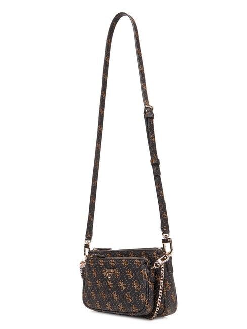 NOELLE 2 Sac bandoulière 2 en 1 avec logo 4G marron - Sacs pour Femme