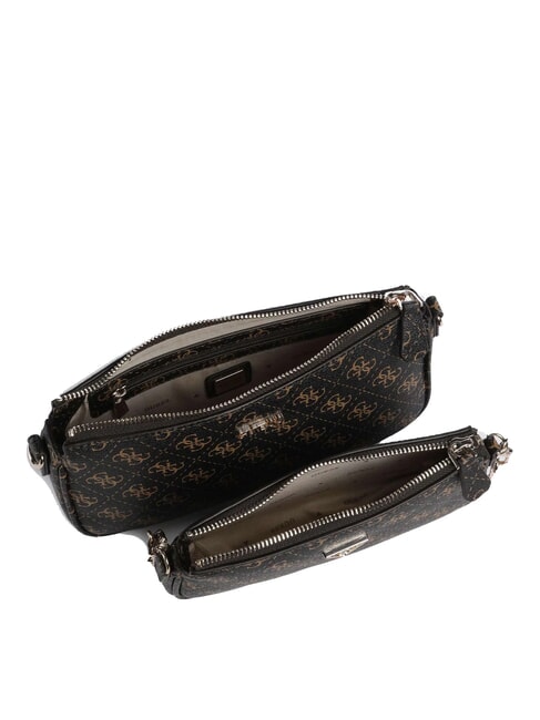 NOELLE 2 Sac bandoulière 2 en 1 avec logo 4G marron - Sacs pour Femme