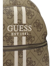 GUESS MANHATTAN 2 Grand sac à dos avec logo imprimé LOGO DE LAIT - Sacs pour Femme - 3