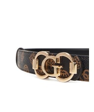 GUESS 4G LOGO PEONY Ceinture avec boucle logo - Ceintures