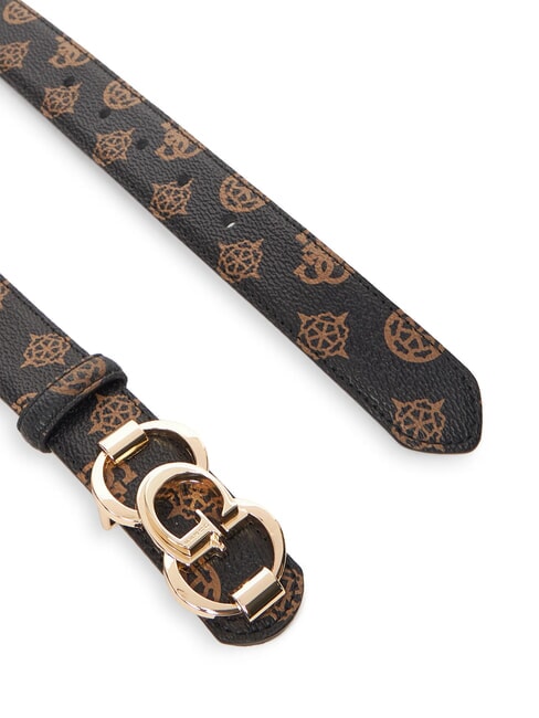 4G LOGO PEONY Ceinture avec boucle logo vikky grand sac fourre-tout roo mochalog - Ceintures