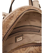 GUESS MANHATTAN 2 Petit sac à dos avec logo pivoine 4G LOGO DE LAIT - Sacs pour Femme - 6