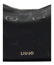 LIUJO KALISKA Sac hobo moyen en nylon NOIR - Sacs pour Femme - 5