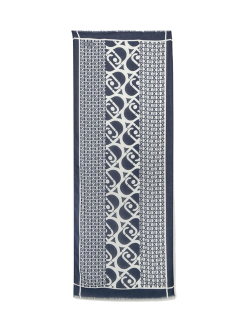 LOGO Étole avec imprimé jean - Écharpes