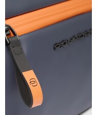 PIQUADRO CORNER SPECIALE GOMMATO Trousse de beauté hydrofuge bleu - Trousses - 3