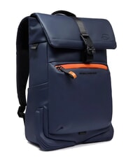 PIQUADRO CORNER SPECIALE GOMMATO Sac à dos à enroulement, support pour ordinateur portable 14" - Sacs à dos pour ordinateur portable