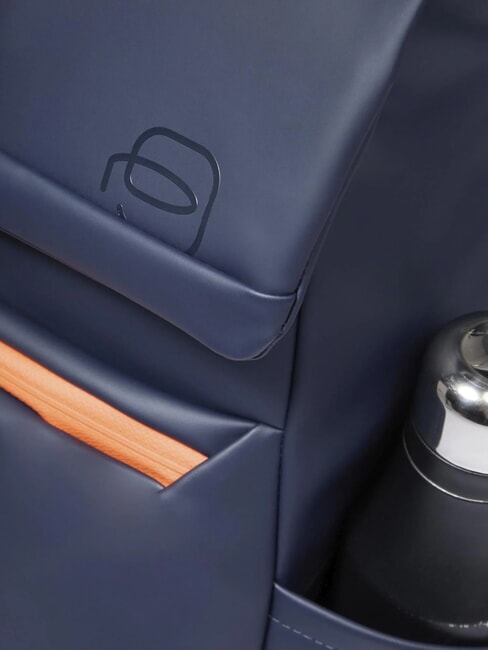 CORNER SPECIALE GOMMATO Sac à dos à enroulement, support pour ordinateur portable 14" bleu - Sacs à dos pour ordinateur portable