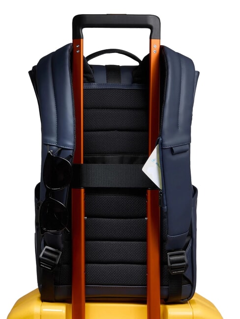 CORNER SPECIALE GOMMATO Sac à dos à enroulement, support pour ordinateur portable 14" bleu - Sacs à dos pour ordinateur portable