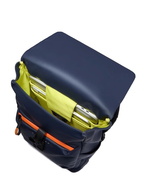 CORNER SPECIALE GOMMATO Sac à dos à enroulement, support pour ordinateur portable 14" bleu - Sacs à dos pour ordinateur portable