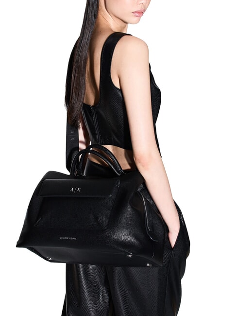 NICOLE Sac à main avec poche et bandoulière noir - Sacs pour Femme