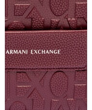 ARMANI EXCHANGE LIZ PEBBLE Sac photo avec logo en relief rainure - Sacs pour Femme - 3