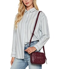 ARMANI EXCHANGE LIZ PEBBLE Sac photo avec logo en relief rainure - Sacs pour Femme - 6