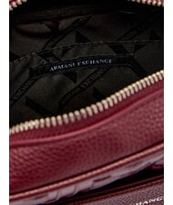 ARMANI EXCHANGE LIZ PEBBLE Sac photo avec logo en relief rainure - Sacs pour Femme - 8