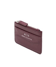 ARMANI EXCHANGE WAVE Porte-cartes avec fermeture éclair rainure - Portefeuilles Femme - 2
