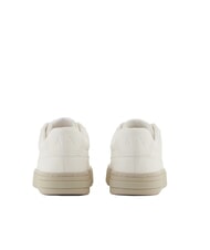 ARMANI EXCHANGE LONDON MINI-TUMBLED Baskets blanc cass&eacute; - Chaussures Homme - 5