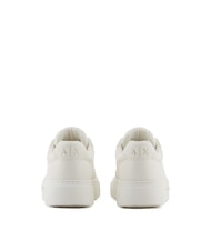 ARMANI EXCHANGE KURT MINI-TUMBLED Baskets &agrave; semelles hautes blanc cass&eacute; - Chaussures Femme - 5