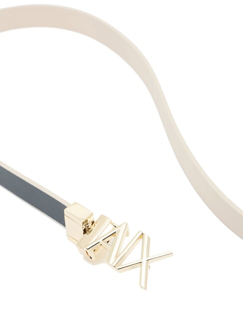 CINTURA Ceinture en cuir r&eacute;versible acier de vall&eacute;e / acier froid - Ceintures