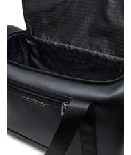 ARMANI EXCHANGE CEDRIC Grand sac de sport avec bandoulière noir/noir - Sacs de voyage - 5