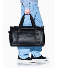 ARMANI EXCHANGE CEDRIC Grand sac de sport avec bandoulière noir/noir - Sacs de voyage - 6