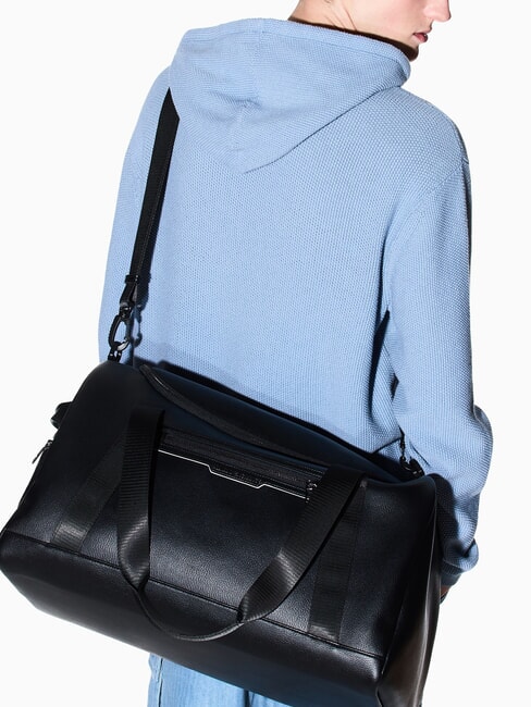 CEDRIC Grand sac de sport avec bandoulière noir/noir - Sacs de voyage