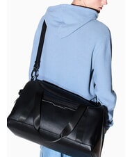 ARMANI EXCHANGE CEDRIC Grand sac de sport avec bandoulière noir/noir - Sacs de voyage - 7