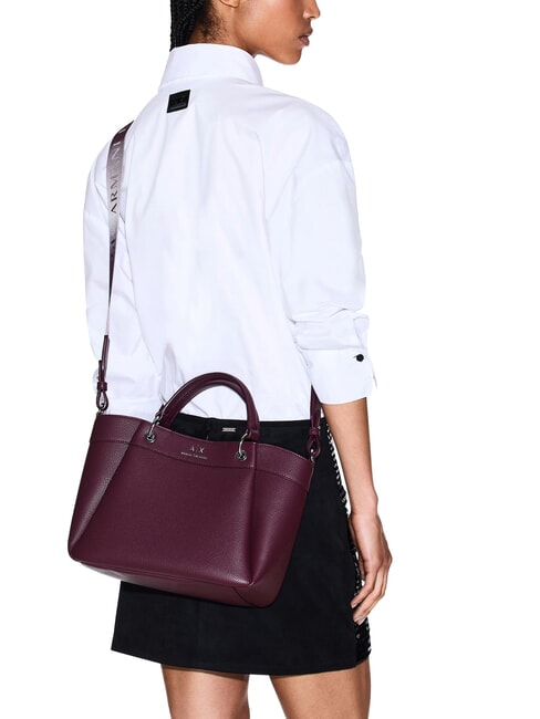 WAVE Sac &agrave; main avec bandouli&egrave;re rainure - Sacs pour Femme