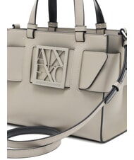 ARMANI EXCHANGE SUSIE Cabas pour sac à main, avec bandoulière bar brun - Sacs pour Femme - 3