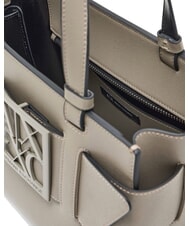 ARMANI EXCHANGE SUSIE Cabas pour sac à main, avec bandoulière bar brun - Sacs pour Femme - 7