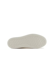 ARMANI EXCHANGE JANE Baskets à plateforme blanc cassé + or pâle - Chaussures Femme - 6