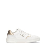 LIUJO ME 03 Baskets en cuir avec logo blanche - Chaussures Femme - 3