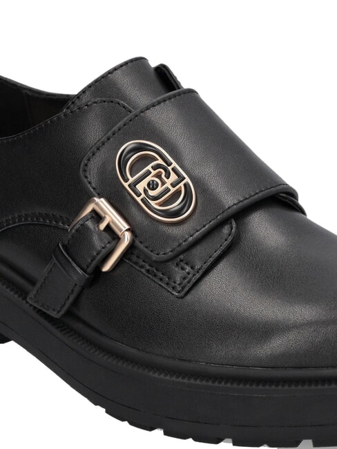 LONDON 01 Chaussures en cuir avec boucle noir - Chaussures Femme