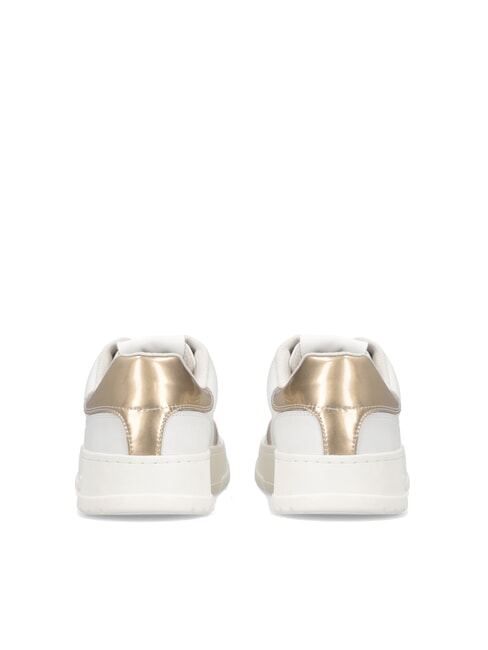 ME 03 Baskets en cuir avec logo blanche - Chaussures Femme