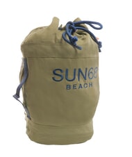 SUN68 CABARDINE Sac de plage en coton militaire sombre - Sacs pour Femme - 3