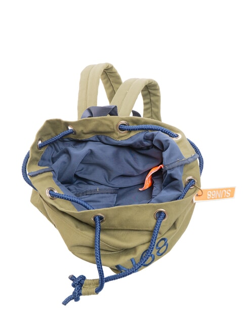 CABARDINE Sac de plage en coton militaire sombre - Sacs pour Femme