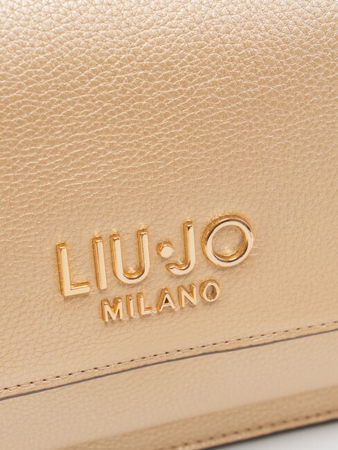 CALIWEN Petit sac à bandoulière avec rabat Or clair - Sacs pour Femme