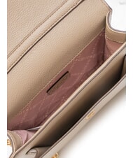 LIUJO CALIWEN Petit sac à bandoulière avec rabat taupe du désert - Sacs pour Femme - 5