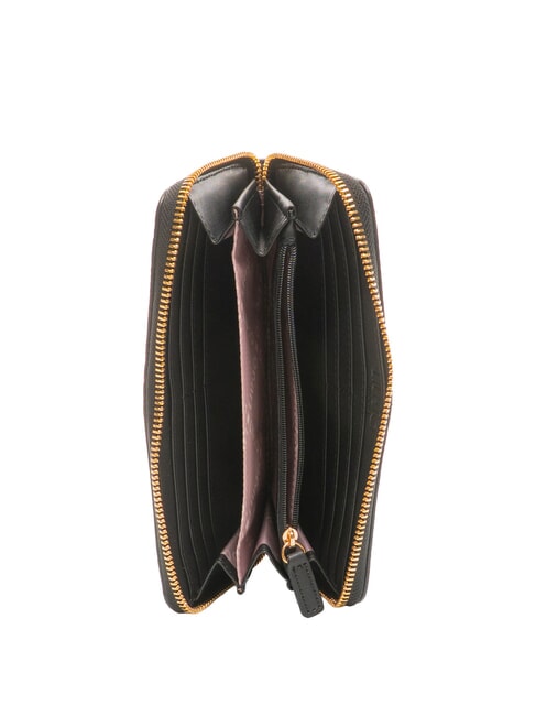 CALIWEN Grand portefeuille zippé NOIR - Portefeuilles Femme