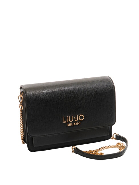 CALIWEN Petit sac à bandoulière avec rabat NOIR - Sacs pour Femme