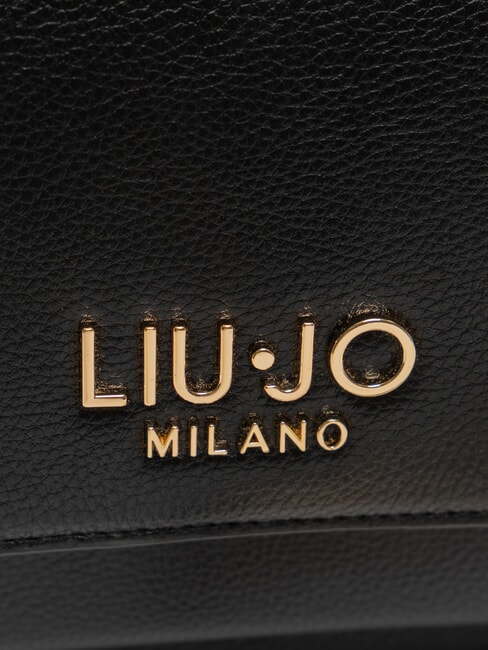 CALIWEN Petit sac à bandoulière avec rabat NOIR - Sacs pour Femme