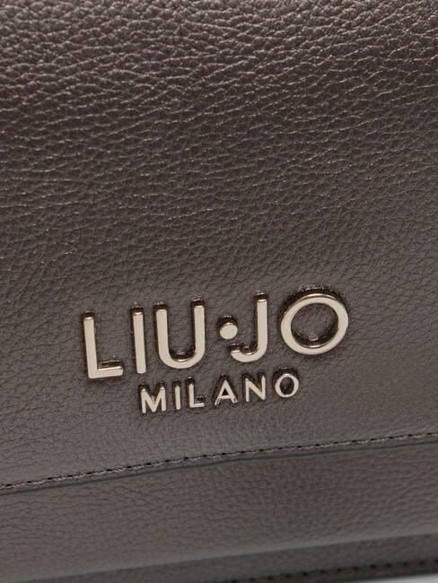 CALIWEN Petit sac à bandoulière avec rabat anthracite rencontré. - Sacs pour Femme