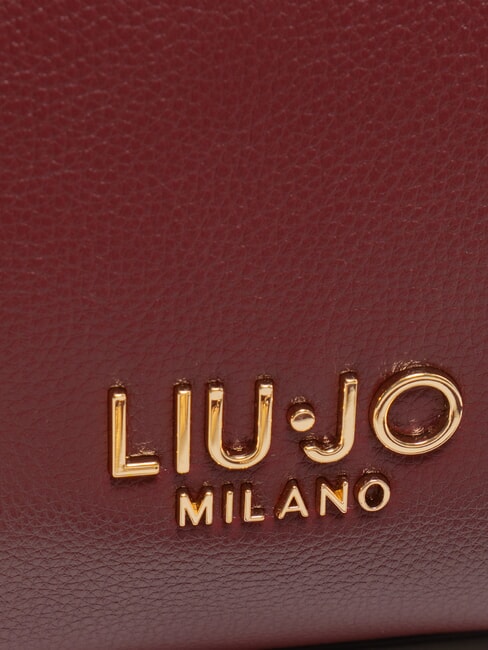 EVRIM Sac de coffre clouté vin rouge - Sacs pour Femme