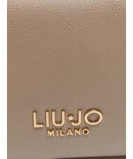 LIUJO EVRIM Sac de coffre clouté taupe du désert - Sacs pour Femme - 3