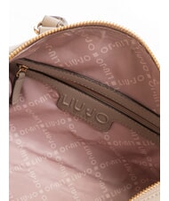 LIUJO EVRIM Sac de coffre clouté taupe du désert - Sacs pour Femme - 5
