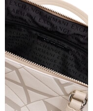 ARMANI EXCHANGE GYNGER Sac à main avec bandoulière blanc/vallée - Sacs pour Femme - 5