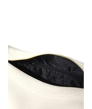 ARMANI EXCHANGE SUSIE SOFT Grand sac à bandoulière blanc cassé - Sacs pour Femme - 4