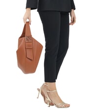 ARMANI EXCHANGE SUSIE SOFT Grand sac à bandoulière whisky - Sacs pour Femme - 4