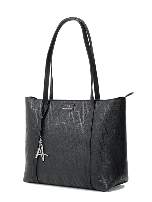 SILVYE MONOGRAM Sac &agrave; bandouli&egrave;re noir/noir - Sacs pour Femme